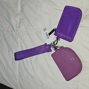 Lululemon Nwts Dual Poych Wristlet!! CGPU/MYSC, Rare And Sold Out